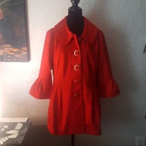 Red jacket